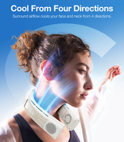 woman wearing TORRAS Coolify 2S with blue graphics signalling wind direction
